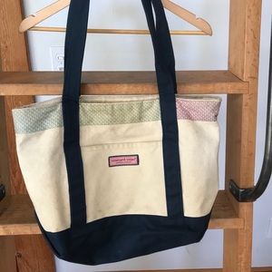 Vineyard Vines canvas tote